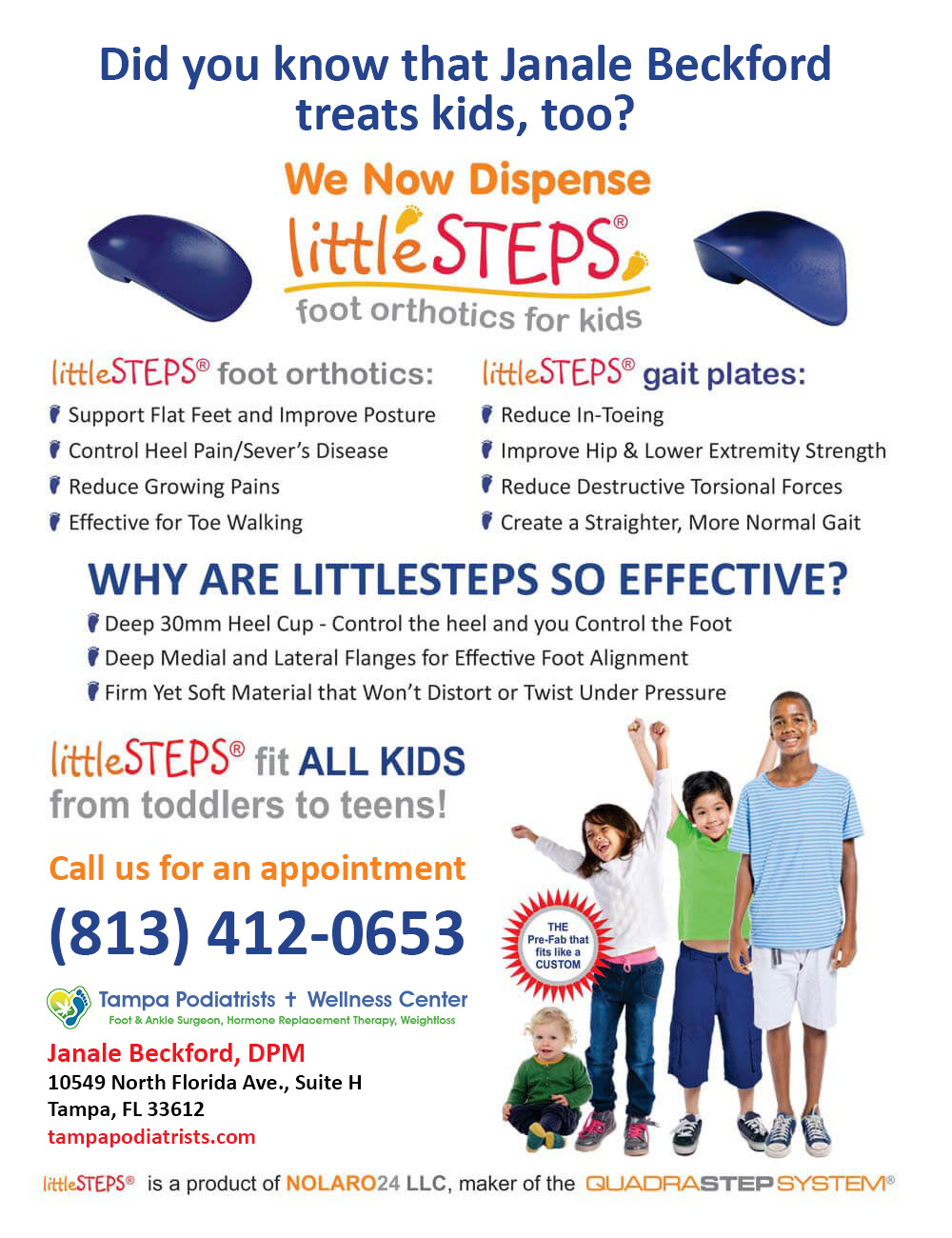 Foot Orthotics for Children